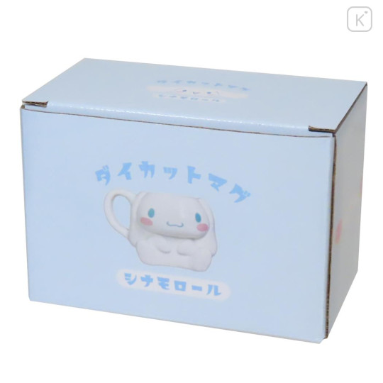 Japan Sanrio Porcelain Mug - Cinnamoroll / 3D - 3