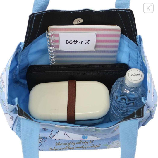 Japan Sanrio Balloon Mini Tote Bag - Cinnamoroll / Blue - 3