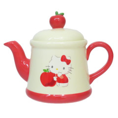 Japan Sanrio Teapot - Hello Kitty / Apple