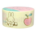 Japan Miffy Washi Masking Tape with Gold Foil - Light Yellow - 3