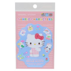 Japan Sanrio Vinyl Sticker - Hello Kitty / Friendly Notes