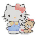 Japan Sanrio Vinyl Sticker - Hello Kitty / Milk - 1