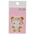 Japan Sanrio Vinyl Sticker - Hello Kitty / Latte Bear Baby - 1
