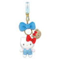 Japan Sanrio Mascot Charm - Hello Kitty / 50th Anniversary Blue - 1