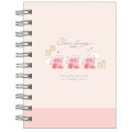 Japan Kirby A6 Ring Notebook - Clear Dance - 1