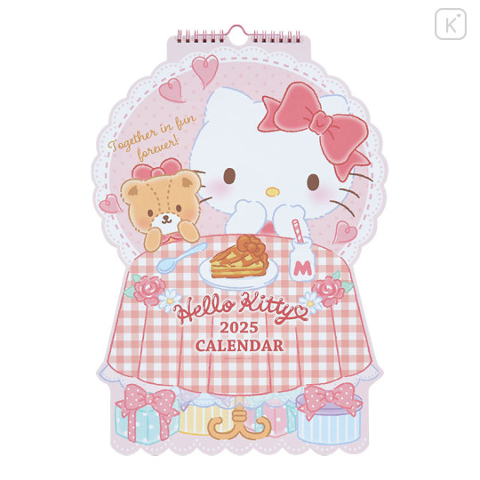 Japan Sanrio Original Die-cut Calendar - Hello Kitty / 2025 - 1