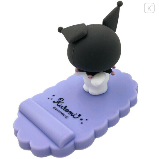 Japan Sanrio Mascot Smartphone Stand - Kuromi - 2