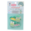 Japan Sanrio Hair Clip 2pcs Set - Keroppi / Glitter Stars - 1