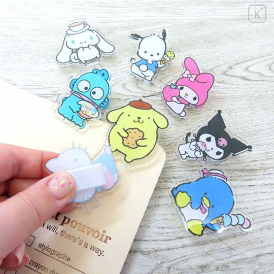 Japan Sanrio Acrylic Clip - Hello Kitty / Apple - 2