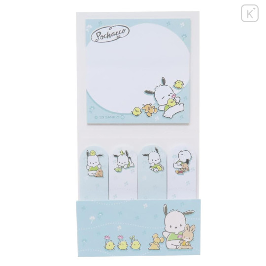 Japan Sanrio Index Sticky Notes - Pochacco & Chick - 1