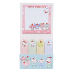 Japan Sanrio Index Sticky Notes - Characters / Soda