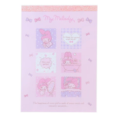 Japan Sanrio A6 Notepad - My Melody / Daily Routine