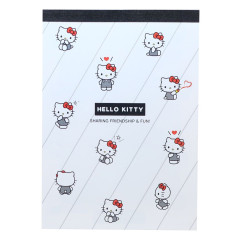Japan Sanrio A6 Notepad - Hello Kitty / Daily Routine