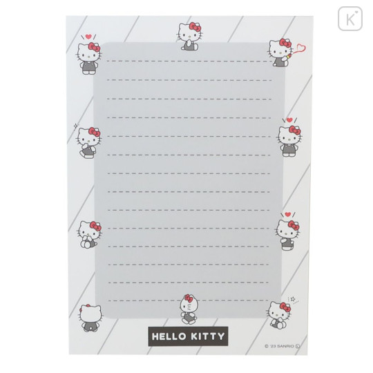 Japan Sanrio A6 Notepad - Hello Kitty / Daily Routine - 2