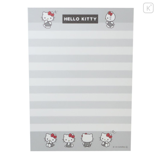 Japan Sanrio A6 Notepad - Hello Kitty / Daily Routine - 3