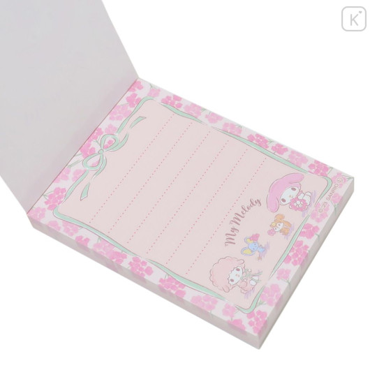 Japan Sanrio Mini Notepad - My Melody & Sweet Piano - 2
