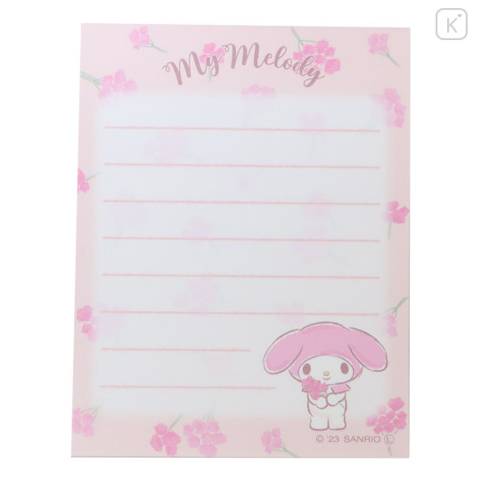 Japan Sanrio Mini Notepad - My Melody & Sweet Piano - 3
