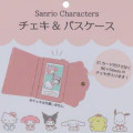 Japan Sanrio Pass Case Card Holder - Kuromi / Purple White - 4