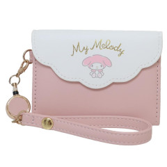 Japan Sanrio Pass Case Card Holder - My Melody / Pink White