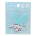 Japan Sanrio Patch Fluffy Embroidery Sticker For Cloth Surface - Cinnamoroll / Alphabet Y - 1