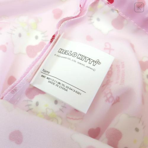 Japan Sanrio Drawstring Bag (M) - Hello Kitty / Lovely Pink - 4