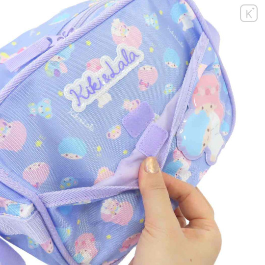 Japan Sanrio Kids Shoulder Bag - Little Twin Stars / Purple - 3