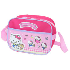 Japan Sanrio Kids Shoulder Bag - Hello Kitty / Lovely Pink