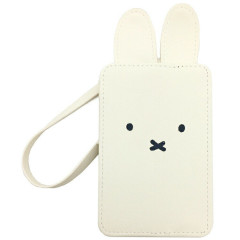 Japan Miffy Pass Case Card Holder - Face / Ivory
