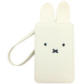Japan Miffy Pass Case Card Holder - Face / Ivory - 1