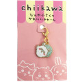 Japan Chiikawa Tiny Metal Charm - Momonga - 2