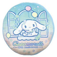 Japan Sanrio Round Cushion - Cinnamoroll / Sky 20th Anniversary