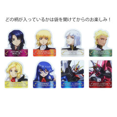 Japan Mobile Suit Gundam Seed Freedom Secret Acrylic Clip & Badge - Random of Team Athrun Zala / Blind Box