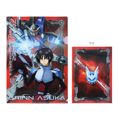 Japan Mobile Suit Gundam Seed A4 Clear File Folder - Shinn Asuka