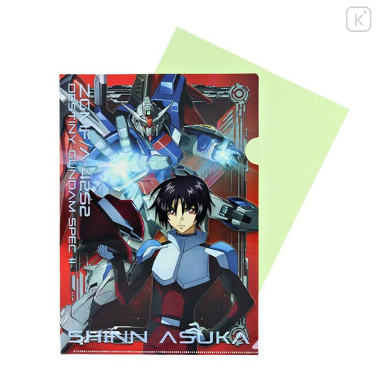 Japan Mobile Suit Gundam Seed A4 Clear File Folder - Shinn Asuka - 4