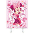 Japan Disney Petit Paris Clear Jigsaw Puzzle 150pcs with Frame - Minnie Mouse - 1