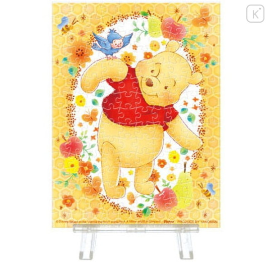 Japan Disney Petit Paris Clear Jigsaw Puzzle 150pcs with Frame - Pooh - 1