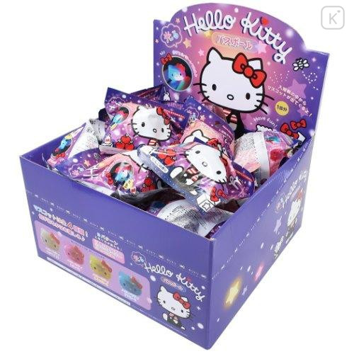 Japan Sanrio Bath Ball with Glowing Mascot - Hello Kitty - 4