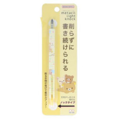 Japan San-X Metacil Light Knock Pencil - Rilakkuma / Yellow