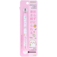 Japan Chiikawa Metacil Light Knock Pencil - Pink / Go