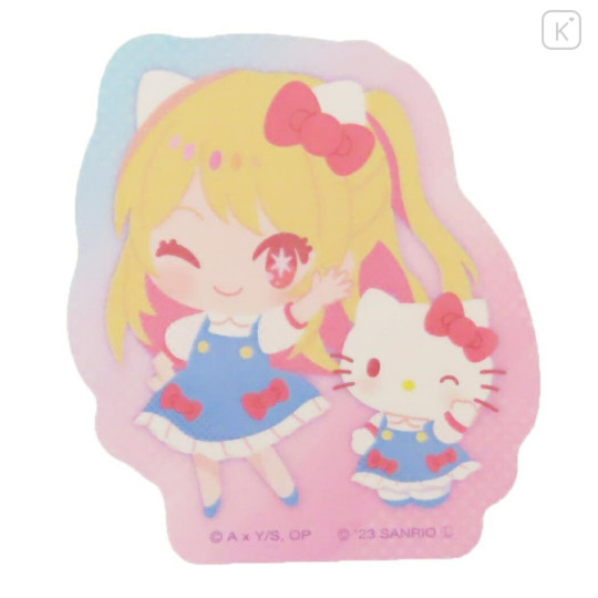 Japan Sanrio × Oshinoko Vinyl Sticker - Hello Kitty × Ruby Hoshino - 1