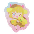 Japan Sanrio × Oshinoko Vinyl Sticker - Pompompurin × Mem-cho - 1