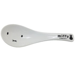Japan Miffy Ceramic Spoon - White