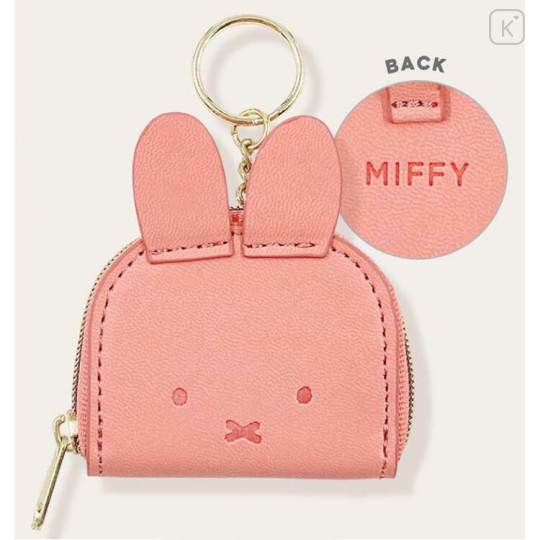 Japan Miffy Mini Accessory Pouch - Pink - 2