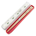 Japan Miffy Chopsticks 16.5cm with Case - Pink / Flora - 2