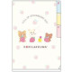 Japan San-X 3 Pockets A6 Index Holder - Rilakkuma / Full of Strawberry Day