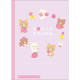 Japan San-X B5 Notebook - Rilakkuma / Full of Strawberry Day