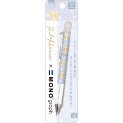 Japan San-X Mono Graph Shaker Mechanical Pencil - Rilakkuma / Flower Plush
