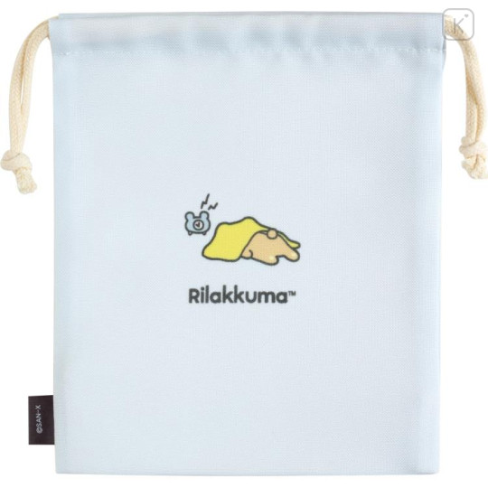 Japan San-X Drawstring Bag - Rilakkuma / New Basic Rilakkuma - 2