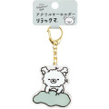 Japan San-X Acrylic Keychain - Rilakkuma / Goyururi Everyday - 3