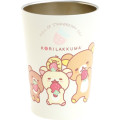 Japan San-X Stainless Steel Tumbler - Rilakkuma : Full of Strawberry Day - 1